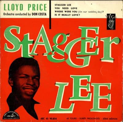 LLoyd Price - Stagger Lee (0.854) France - Ex/Ex