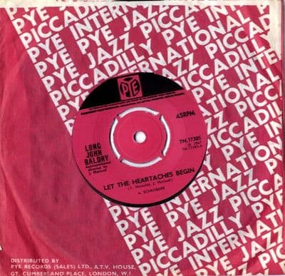 Long John Baldry - Let the Heartaches Begin/Annabella (7N 17385)