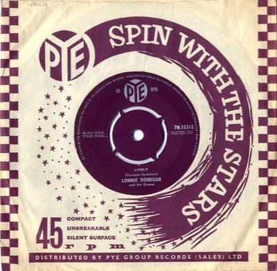 Lonnie Donegan - Lively/Black Cat (7N 15132) M-