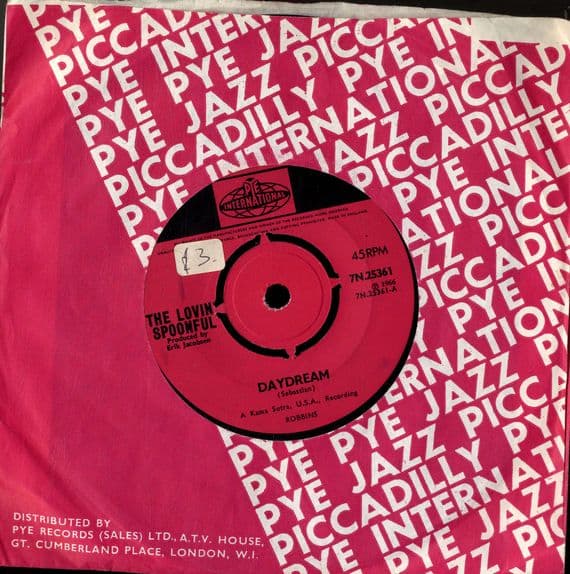 Lovin' Spoonful,The - Daydream/Night Owl Blues (7N 25361) Ex