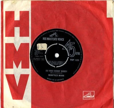 Manfred Mann - Do Wah Diddy Diddy/What You Gonna Do (Pop 1320)