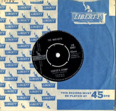 Mar-Kets,The - Surfer's Stomp/Start (LIB 55401) Ex