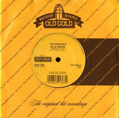 Marcels,The - Blue Moon/Summertime (OG 9136) M-