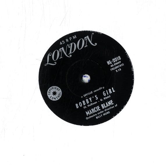 Marcie Blane - Bobby's Girl/A Time To Dream (HL 2018)