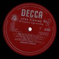 Marianne Faithful  - Come And Stay With Me - As Tears Go By (LK 4689) Her 2nd LP