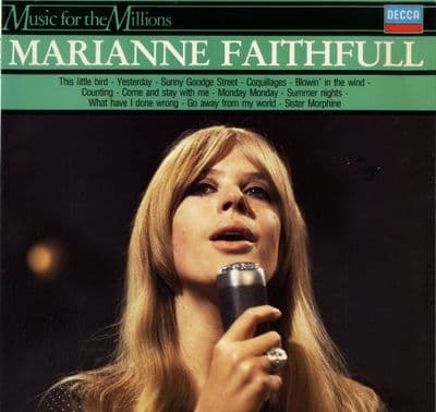 Marianne Faithful - Music For The Millions (810 228-1) M-