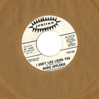 Marie Applebee - I Don't Like Liking You/Toom Toom (5633) Promo - Ex