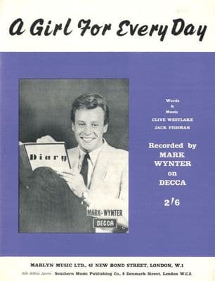 Mark Wynter - A Girl For Every Day - Mint