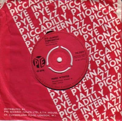 Mark Wynter - It's Almost Tomorrow/Music To Midnight (15577) M-