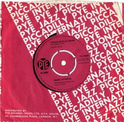 Mark Wynter - Venus In Blue Jeans/Please Come Back To Me (7N 15466)