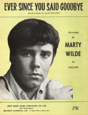 Marty Wilde - Ever Since You Said Goodbye - Mint