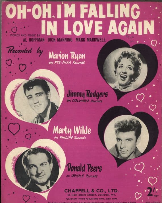 Marty Wilde - Jimmy Rodgers etc. - Oh-Oh, I'm Falling In Love Again