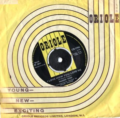 Maureen Evans - I Love How You Love Me/John John (CB 1906)