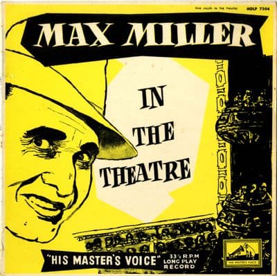 Max Miller - In The Theatre (MDLP 7504) New Zealand 10