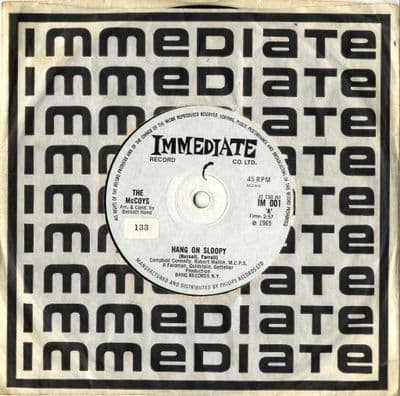 McCoys,The - Hang On Sloopy/I Can't Explain It (IM 001) M-