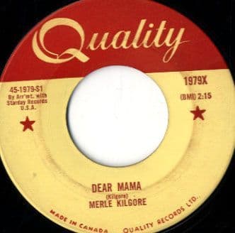 Merle Kilgore - Dear Mama/Jimmie Bring Me Sunshine (1979X)