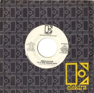 Merle Kilgore - I'm A One Woman Man/Mister Garfield (E-47252) Promo - M-