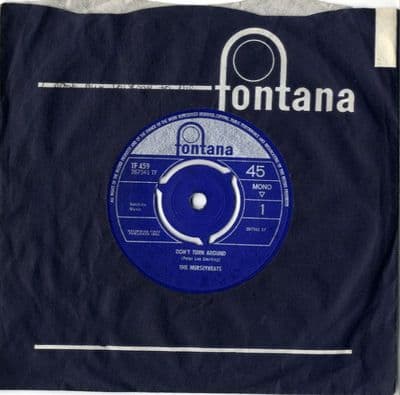 Merseybeats,The - Don't Turn Around/Really Mystified (TF 459) Ex
