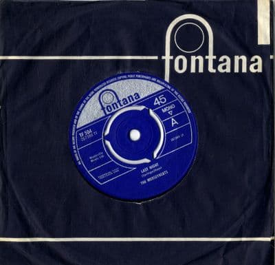 Merseybeats,The - Last Night/See Me Back (TF 504)