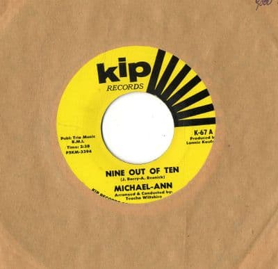 Michael-Ann - Nine Out Of Ten/Teenage Cleopatra (K-67) M-