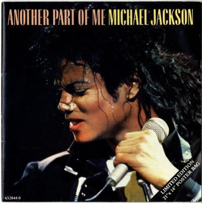 Michael Jackson - Another Part Of Me/Another Part Of Me  (Instr.) 652844 0 -Poster Sleeve