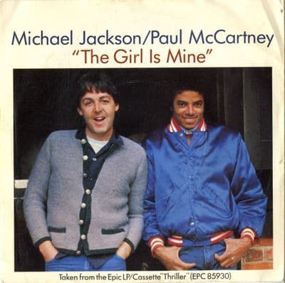 Michael Jackson/Paul McCartney - The Girl Is Mine/Can't Get Oughta The Rain (85930) M-