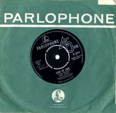 Mike Sarne - Code Of Love/Are You Satisfied (R 5010)