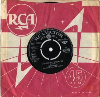 Monkees,The - A Little Bit Me,A Little Bit You/The Girl I Knew Somewhere (1580)