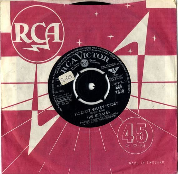 Monkees,The - Pleasant Valley Sunday/Words (1620)