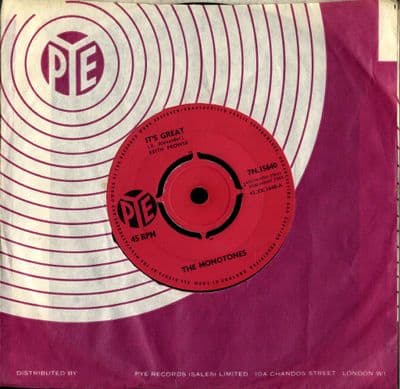 Monotones,The - It's Great/Anymore (7N 15640) M-