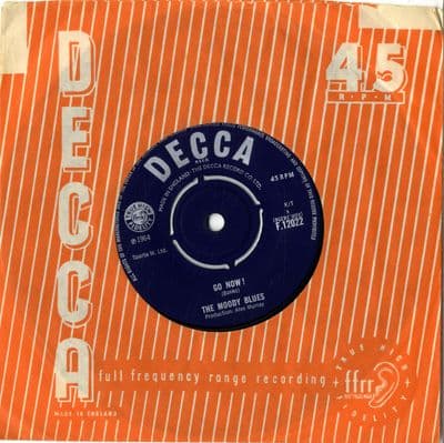 Moody Blues,The - Go Now/It's Easy Child (F 12022) M-