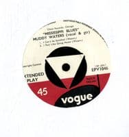 Muddy Waters with Little Walter - Mississippi Blues (Vogue EPV 1046)