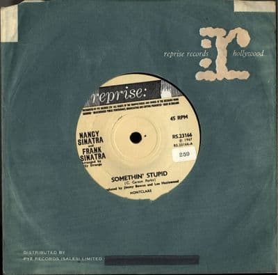 Nancy  and Frank Sinatra - Somethin' Stupid/Call Me (R 23166)  M-