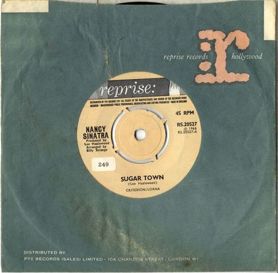 Nancy Sinatra - Sugar Town/Summer Wine (R 20527) M-