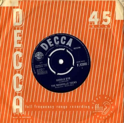 Nashville Teens,The - Google Eye/T.N.T. (F 12000)