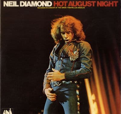 Neil Diamond - Hot August Night  2 x LP Set - White Label Promo  Ex/M-