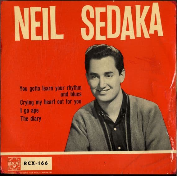Neil Sedaka - You Gotta Learn Your Rhythm and Blues (RCX 166) 1st EP - Autographed