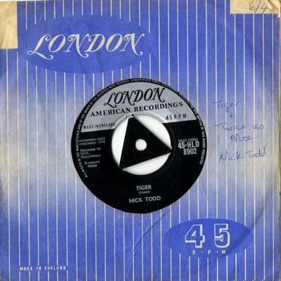 Nick Todd - Tiger/Twice As Nice (HLD 8902) |Tri Centre