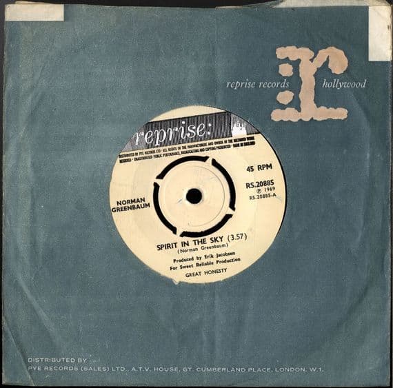 Norman Greenbaum - Spirit In The Sky/Milk Cow (RS 20885)