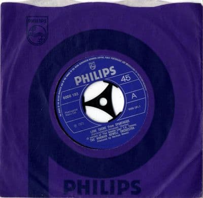 Norman Newell Orchestra - Love Theme from Spartacus/Madly (6006 183) M-