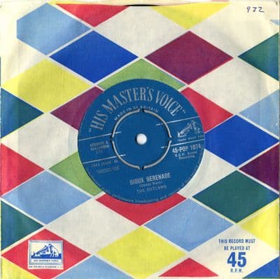 Outlaws,The - Sioux Serenade/Fort Knox (Pop 1074) M-