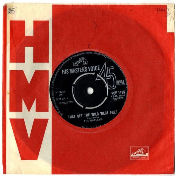 Outlaws,The - That Set The Wild West Free/Hobo (POP 1195)
