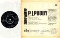 P.J.Proby - Somewhere (LEP 2229)