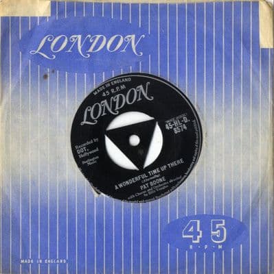 Pat Boone - A Wonderful Time Up There/It's Too Soon To Know (HLD 8574)