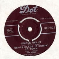 Pat Boone - And A Very Merry Christmas (DEP 522) - Denmark - Autographed Sleeve