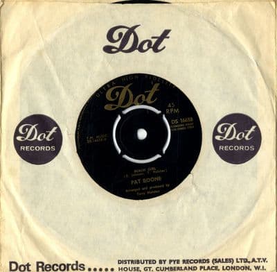 Pat Boone - Beach Girl/Little Honda (16658) M-