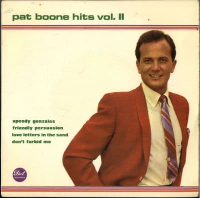 Pat Boone - Hits Vol. 2 - Speedy Gonzales (DEP 20005) Ex