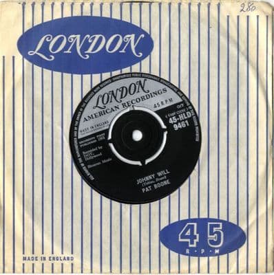 Pat Boone - Johnny Will/Just Let Me Dream (HLD 9461)