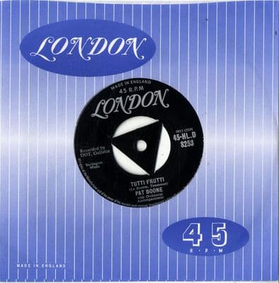Pat Boone - Tutti Frutti/I'll Be Home (HLD 8253)