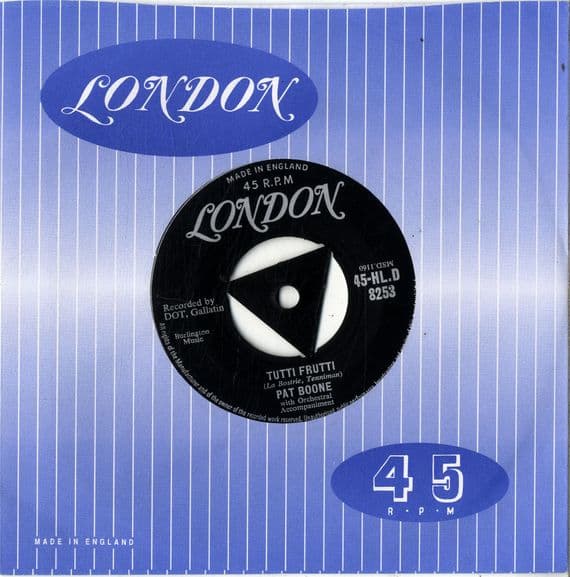Pat Boone - Tutti Frutti/I'll Be Home (HLD 8253)